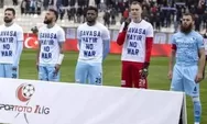 Aykut Demir Putuskan Tak Pakai Kaus Bertuliskan 'Savasa Hayir No War' Di Laga Liga Turki