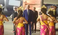 Presiden AS Joe Biden dan Sejumlah Pemimpin Tiba di Bali Hadiri KTT G20