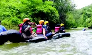 Menikmati Wisata Belarutan di Sungai Desa Taratau Kabupaten Tabalong