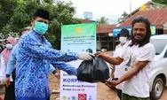 Peduli Covid-19, SMK-PPN Banjarbaru Serahkan Bantuan