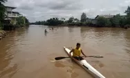 Pedayung Kalsel Waspadai Arus Sungai Awang