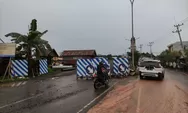 Bahayakan Warga, Proyek Jembatan di Desa Kersik Putih Dikeluhkan