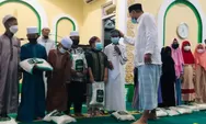 Puluhan Anak Yatim Piatu Dapat Bantuan, Kas Masjid Bakal Dibikin Nol