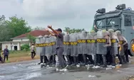 Polres Balangan Gelar Simulasi Sispamkot