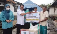 Bupati Bantu Korban Terdampak Kebakaran