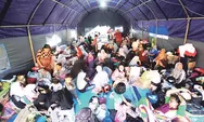 Sisa 30 KK di Posko Tanggap Darurat