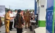 Bupati Resmikan SPBU PT Hayati Mentarang Permai