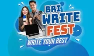 Pengumuman! Ini Pemenang BRI Write Fest 2023