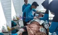Desa Runtu Diteror Buaya, Satu Warga Terluka
