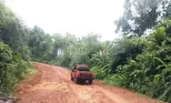 Jalan Menuju Tumbang Anoi Rusak Parah