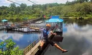 Desa Lalang Bangun Wahana Flying Fox