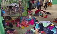 MISTERIUS..!!! Warga Temukan Ribuan Pakaian Tertumpuk di Kebun