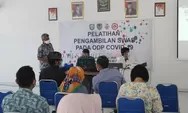 Nakes RSUD dr Murjani Ikuti Pelatihan Pengambilan Sampel Swab