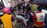 Pelaku Tabrak Lari Hantam Pagar Jembatan