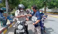 Peringati HPN PWI Kobar Berbagi Masker