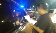 Antisipasi Kejahatan Jalanan, Polsek Medan Baru Gelar Razia Dini Hari