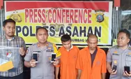 Polisi Tangkap 2 Pelaku Jambret dan Pemerasan yang Meresahkan Masyarakat Asahan
