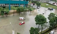 Singapura Dilanda Banjir Bandang