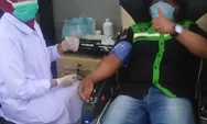 HUT Bhayangkara ke-74, Polsek dan Komunitas RAPI Aceh Timur Donor Darah