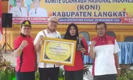 KONI Langkat Gelar Rapat Akhir Tahun