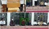 Pemkab Batubara Safari Ramadhan di Masjid Al Fatah, Bupati Zahir Bantu Rp 5 Juta dan AC