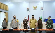 Wali Kota Medan Rakor Penegakan Disiplin Prokes dan Penanganan Covid-19