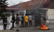 Massa APMPK Sumut Demo Kejari Paluta