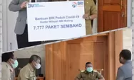 Warga Terdampak Pandemi Terima Bantuan Sembako dari CSR BRI