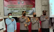 Polda Sumut Monitoring PPKM dan Tracking di Mapolres Batubara