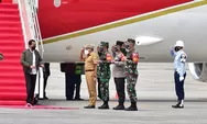 Tiba di Bandara Kualanamu, Gubsu Edy Sambut Presiden Jokowi