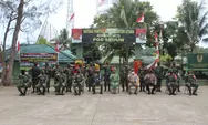 Pasukan TNI Bersenjata Lengkap Kawal Pangdam I/BB di Jayapura