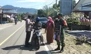 Muspika Samadua Gelar Vaksinasi Mobile dan Operasi Yustisi di Jalan Umum