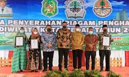 48 Sekolah di Medan Terima Penghargaan Adiwiyata