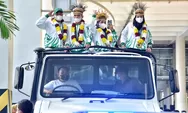 Masuk Lima Besar di Peparnas XVI, Atlet Sumut Diarak Keliling Kota