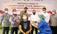 OJK Gelar Vaksinasi Untuk Warga Medan