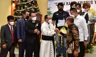 Gubsu Edy Hadiri Perayaan Natal ASN Pemprov Sumut