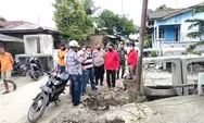 PDIP Medan Labuhan Ajak Masyarakat Awasi Pembangunan Proyek Drainase Pengendalian Banjir