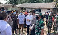 Gubsu Edy di Madina Tinjau Langsung Kondisi Bencana Alam