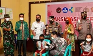 Bupati Paluta dan Forkopimda Monitoring Vaksinasi Anak di Simangambat