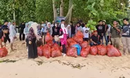 Objek Wisata Pulau Dua Bankongan Timur di Bersihkan Komunitas Wisata Tuantapa