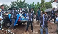 DPD IPK Paluta dan Tapsel Bantu Warga Korban Banjir Bandang di Palas