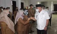 Wali Kota Sibolga Jamaluddin Pohan Lantik 107 Pejabat