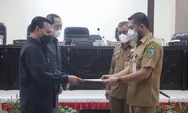 DPRD Paluta Paripurna Penyampaian Rekomendasi LKPJ Bupati