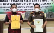 Perkuat Sinergitas, Pemkab Sergai dan Kejari Teken Kesepakatan Bersama