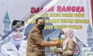 Bupati Winarti Selenggarakan Pasar Murah Untuk Masyarakat Rentan Ekonomi Kabupaten Tulangbawang Tahun 2022