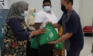 Magnificent Ramadhan, PT AP II Bandara Kualanamu Serahkan 510 Paket Sembako