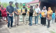 25000 Kg Benih Padi Diterima Koptan Lau Baleng dan Mardinding Dari Dinas Tanaman Pangan dan Holtikultura Provsu
