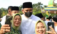 Bobby Nasution Shalat Idul Fitri di Lapangan Merdeka