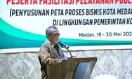 Sukseskan Reformasi Birokrasi Instansi, Pemkot Medan Gelar Bimtek Penyusunan Peta Proses Bisnis