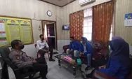 Kapolsek Tanjung Pura Terima Audensi Mahasiswa STAI-JM